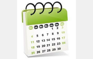 Calendriers à commander sur HELLO ASSO  avant le 5 décembre