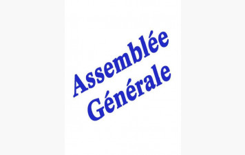 ASSEMBLÉE GÉNERALE pour cloturer 24/25